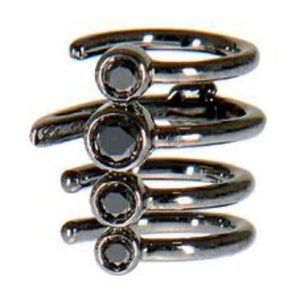 Elise Dray Black Gold Diamonds Joyce Ear Cuff